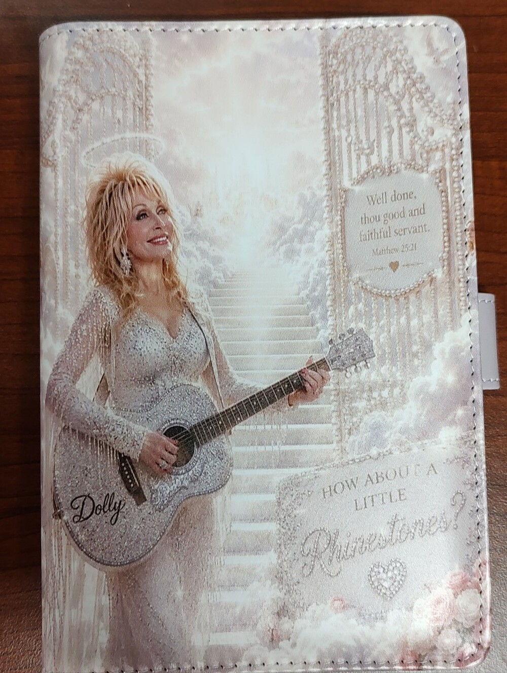 New! A6 Dolly Parton Binder Notebook With Paper